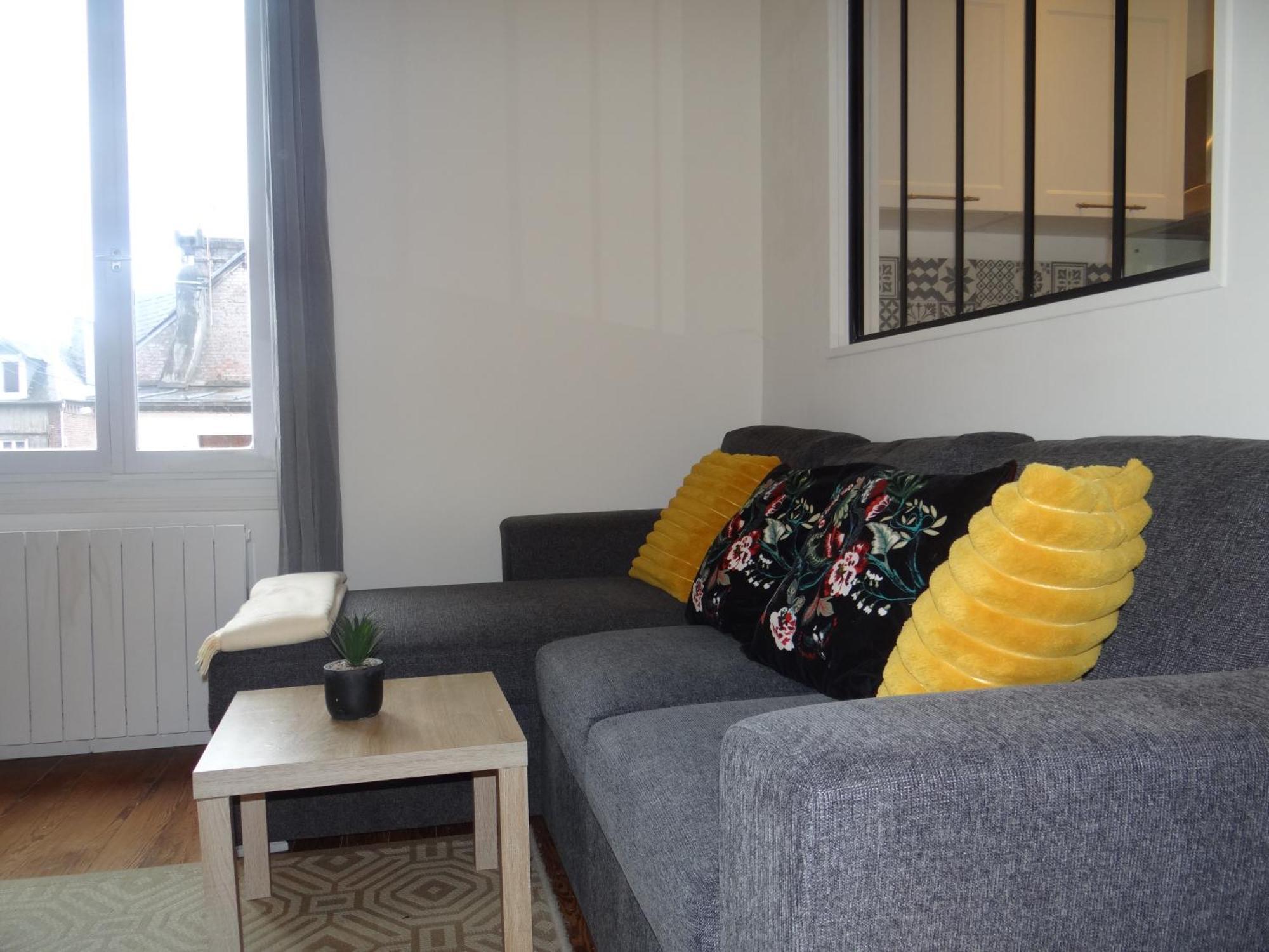 Appartement Lumineux Au Centre De Dieppe, Calme Et Confortable Eksteriør bilde